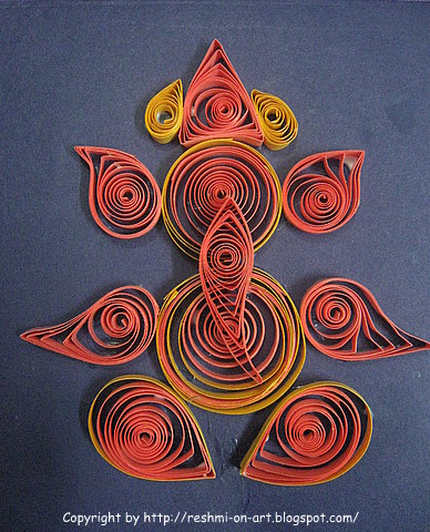 Valentines Day Quilling. from Mirage Bookmark and